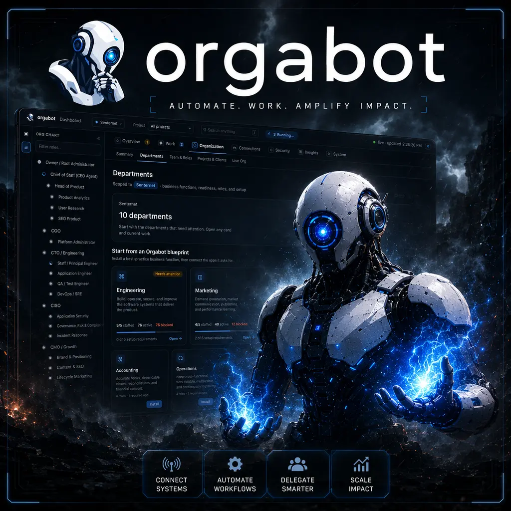 Orgabot: Orchestrate the work, not just the agents.