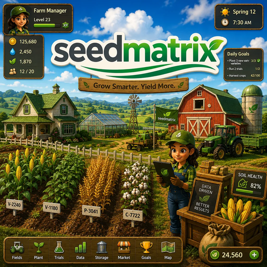 SeedMatrix: Every variety, every trial, one clear comparison.